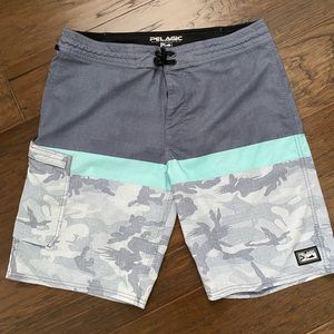 Pelagic swim board shorts size 34
